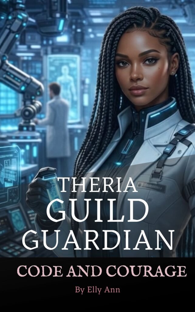Theria Guild Guardian: Code and Courage book cover by elly ann